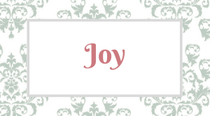 Fruitful Disciplines_ Joy