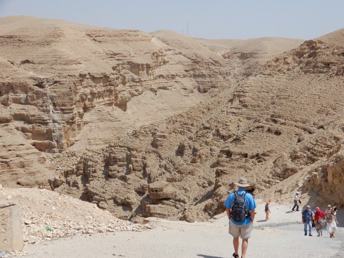 View from the top of the Wadi