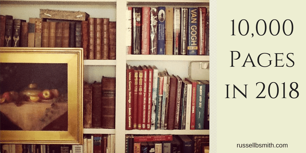 10,000 Pages in 2018
